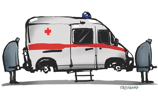 В городе Вольске инспектор ДПС глумился над больным, находящемся в критическом состоянии